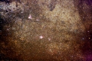 Offene Sternhaufen M 18 & NGC 6604, Omega-Nebel M 17 & Adler-Nebel M 16