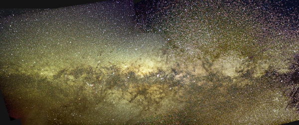 Milchstraßenmosaik von TrA bis Aql
