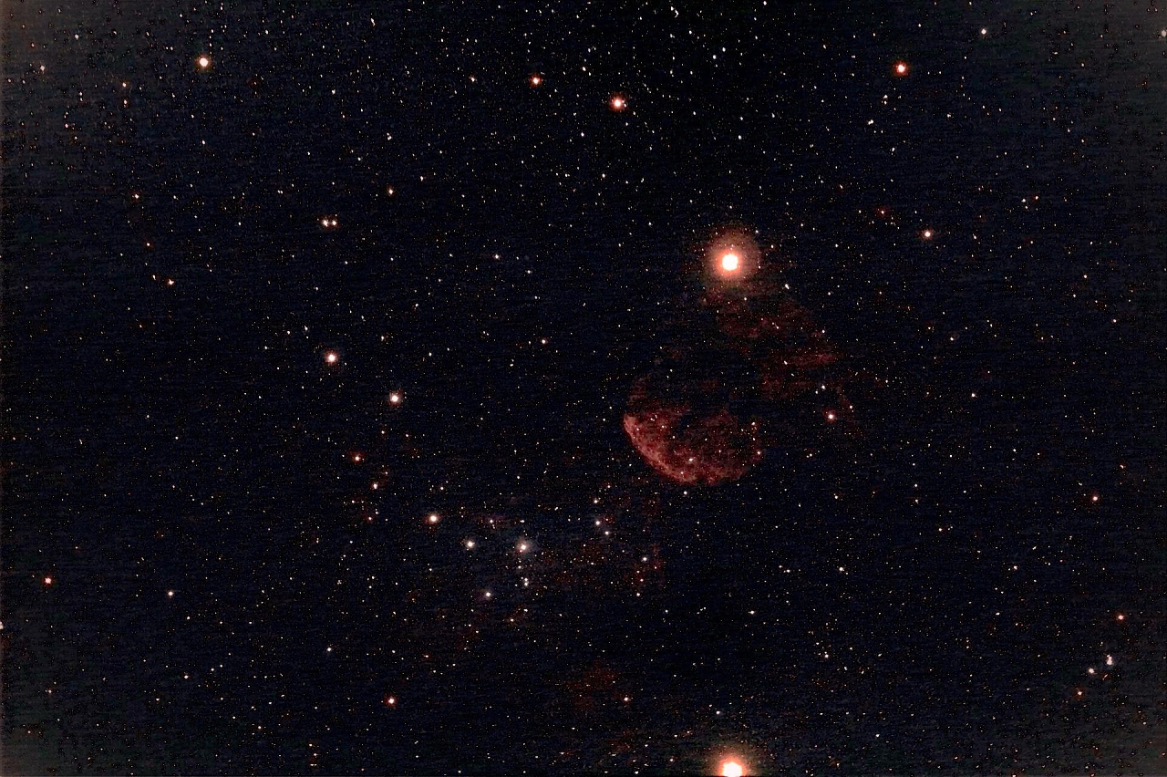 IC443 Quallennebel im Sternbild Gem