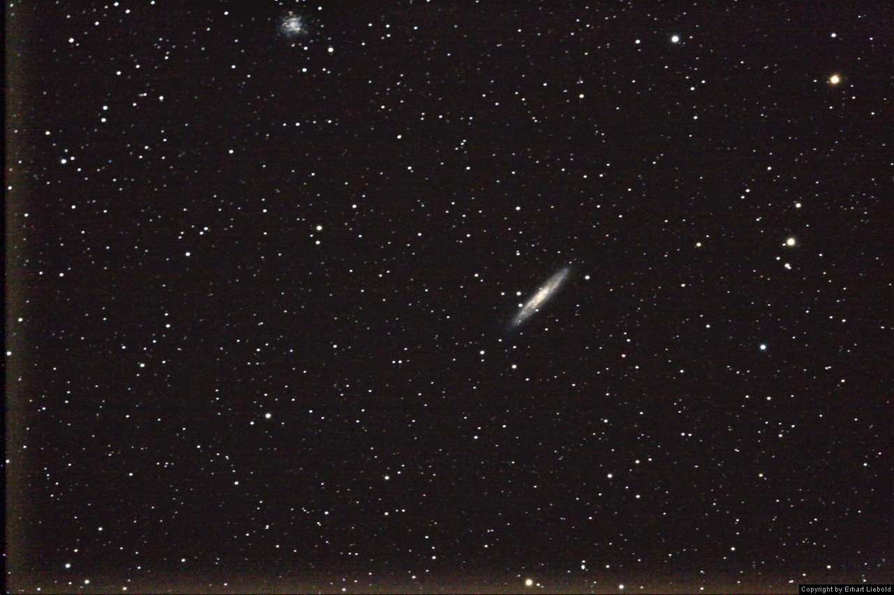 Silberdollar-Galaxie (NGC 253) & Kugelsternhaufen NGC 288 im Scl