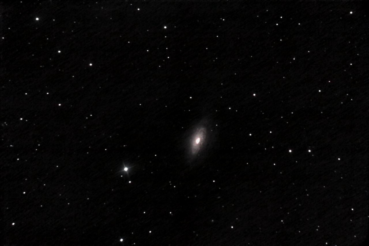 Spiralgalaxie (NGC 3521) im Leo