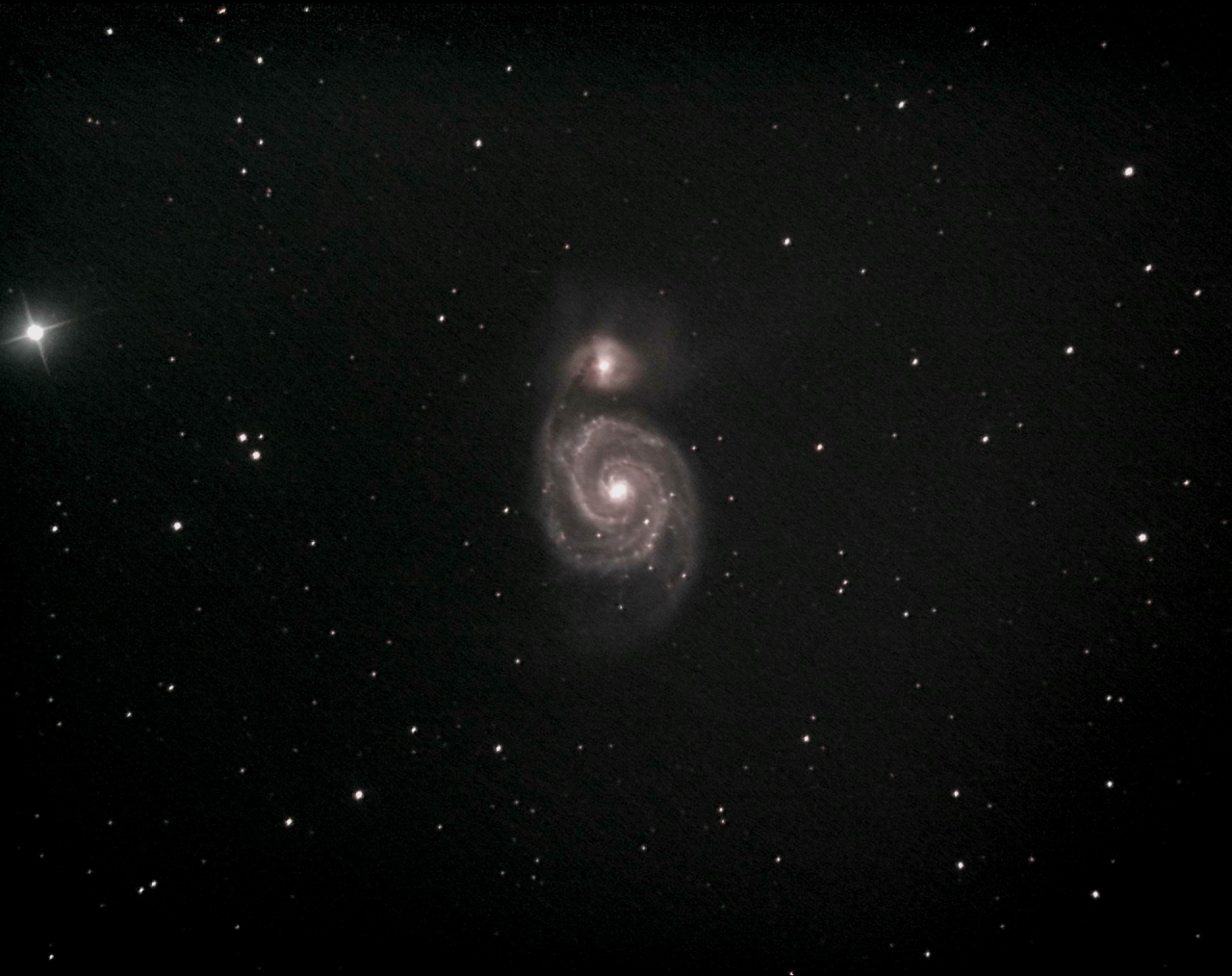 Whirlpool-Galaxis (M 51) im CVn