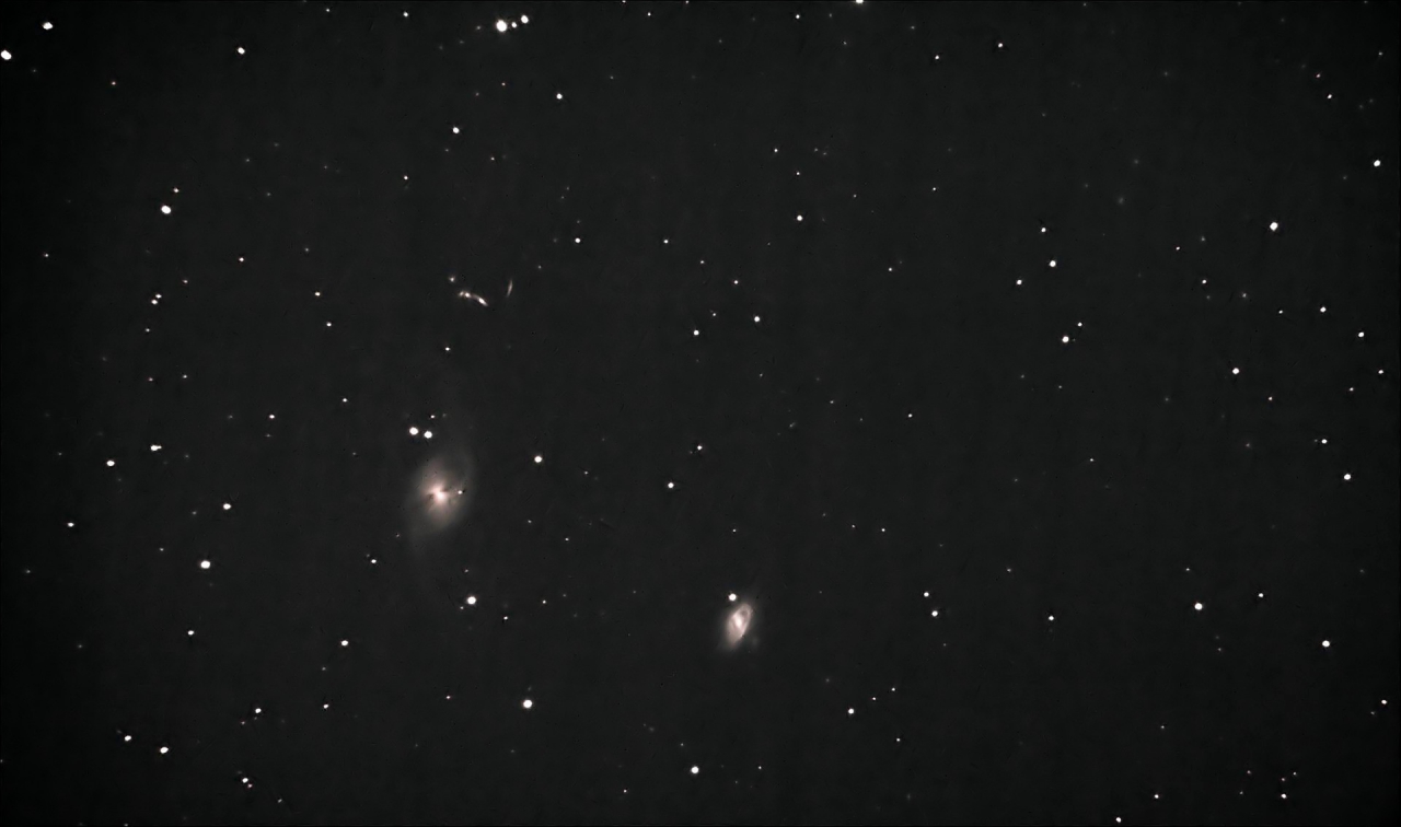 Balkenspiralen (NGC 3718-3729) im UMa