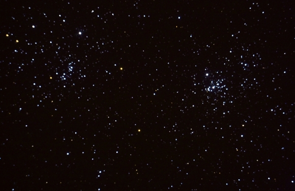 h Persei (NGC 869) & Chi Persei (NGC 884) im Per
