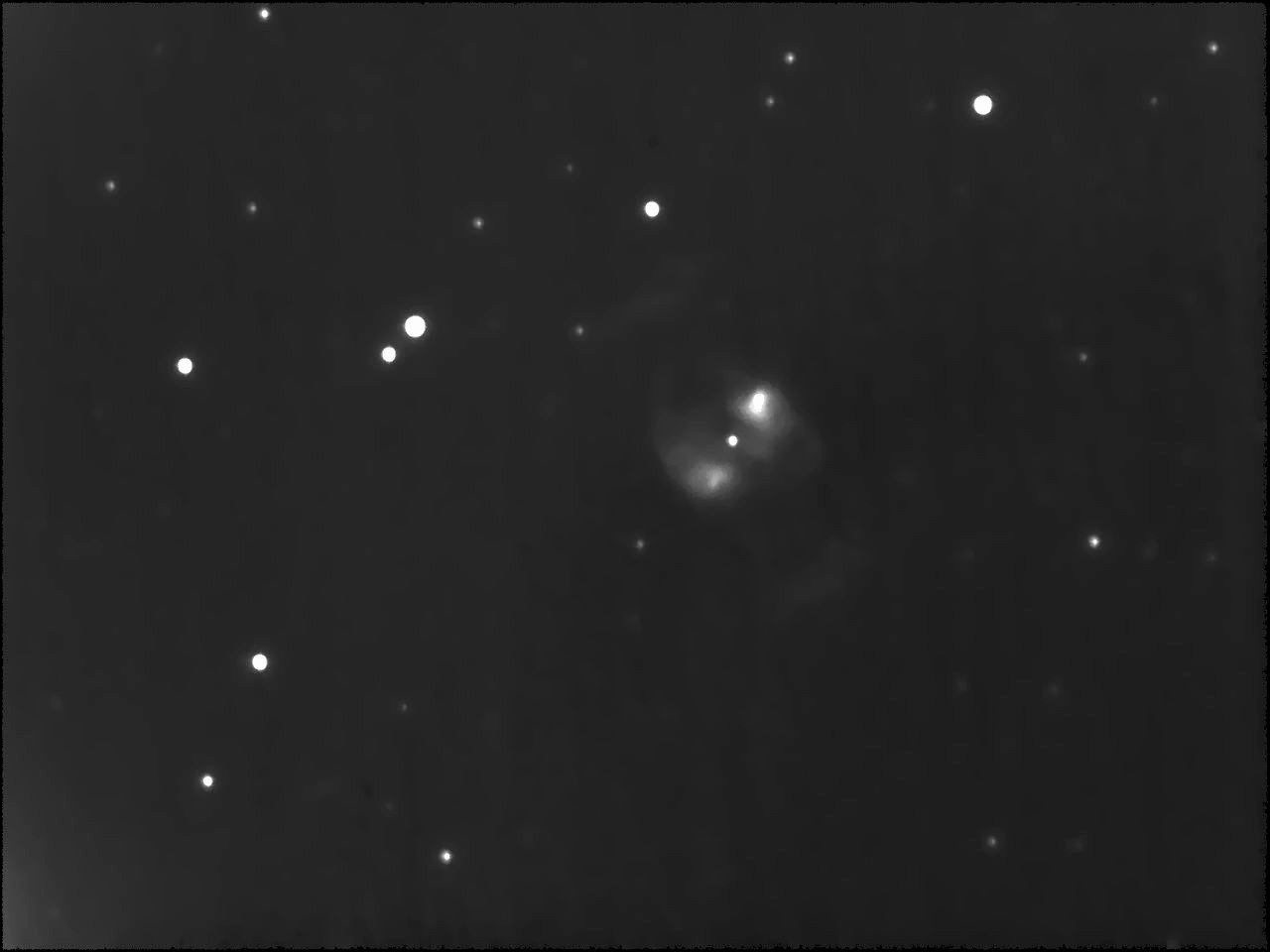 Erdnuss-Nebel (NGC 2371)