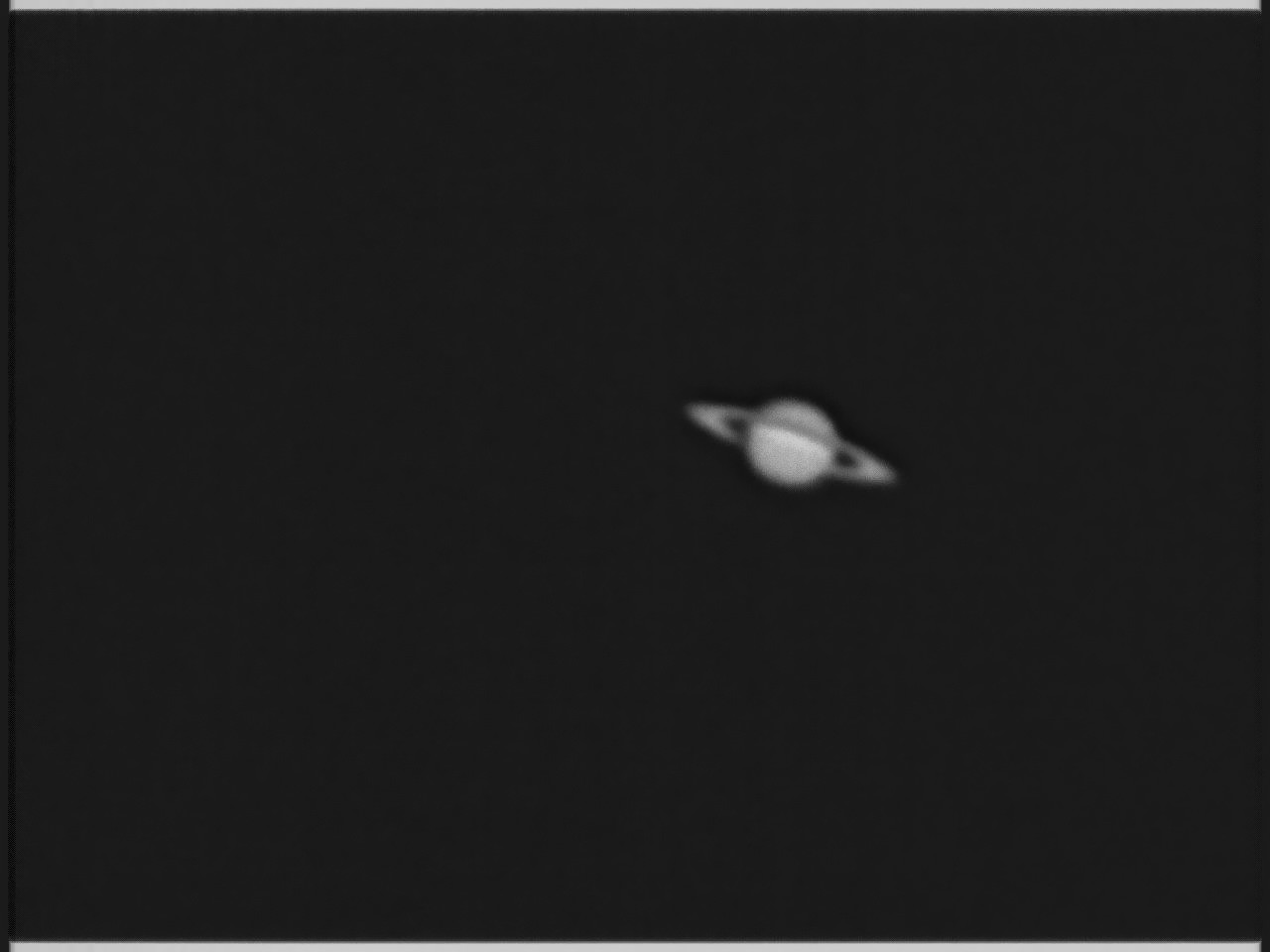 Saturn mit f = 4 m