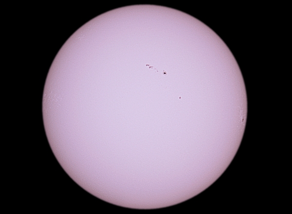 Sonnenfleckengruppe, 19.4.2011
