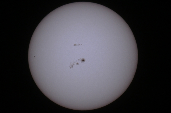 Sonnenfleckengruppe 7.1.2014